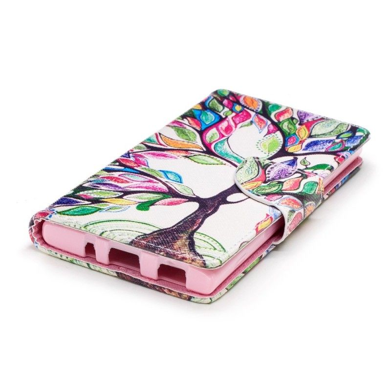 Folio Deksel Sony Xperia XA2 Farget Tre Beskyttelse