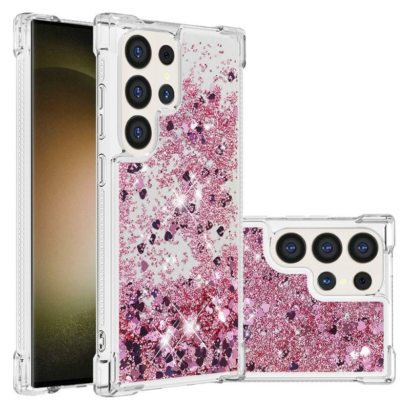 Deksel Samsung Galaxy S24 Ultra 5g Glitrende Glitter