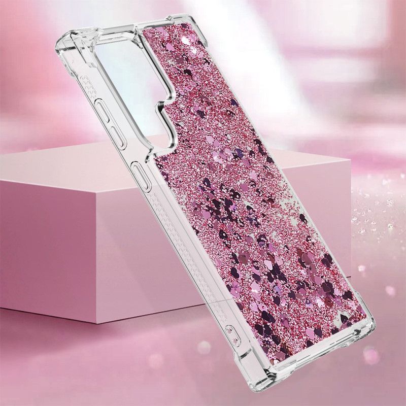 Deksel Samsung Galaxy S24 Ultra 5g Glitrende Glitter