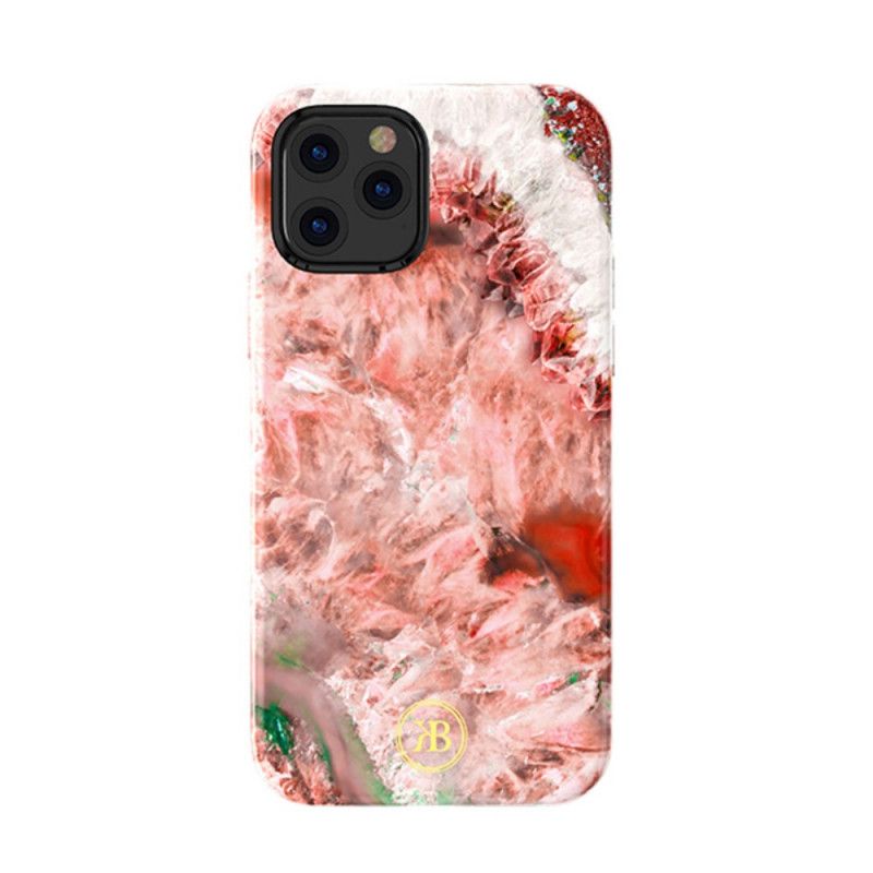 Deksel iPhone 12 Pro Max Rød Krystallserie Kingxbar