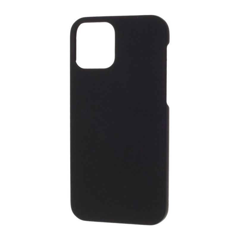 Deksel iPhone 12 Pro Max Svart Gummi Pluss Anti-fall