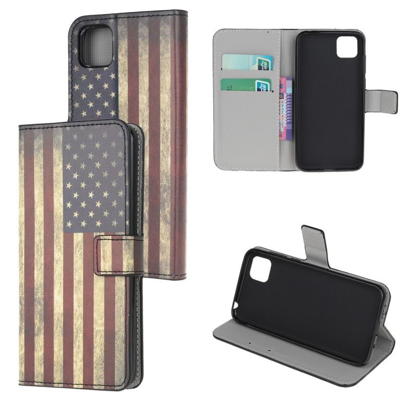 Folio Deksel Huawei Y5p Englands Flagg Beskyttelse