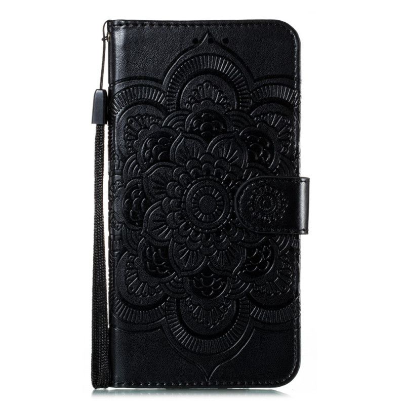 Folio Deksel Huawei Y5p Svart Full Mandala Beskyttelse