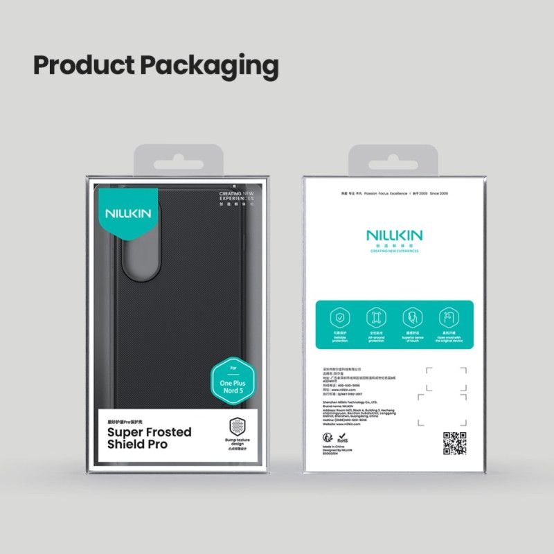 Deksel Oneplus Nord 5 Frosted Shield Pro Nillkin