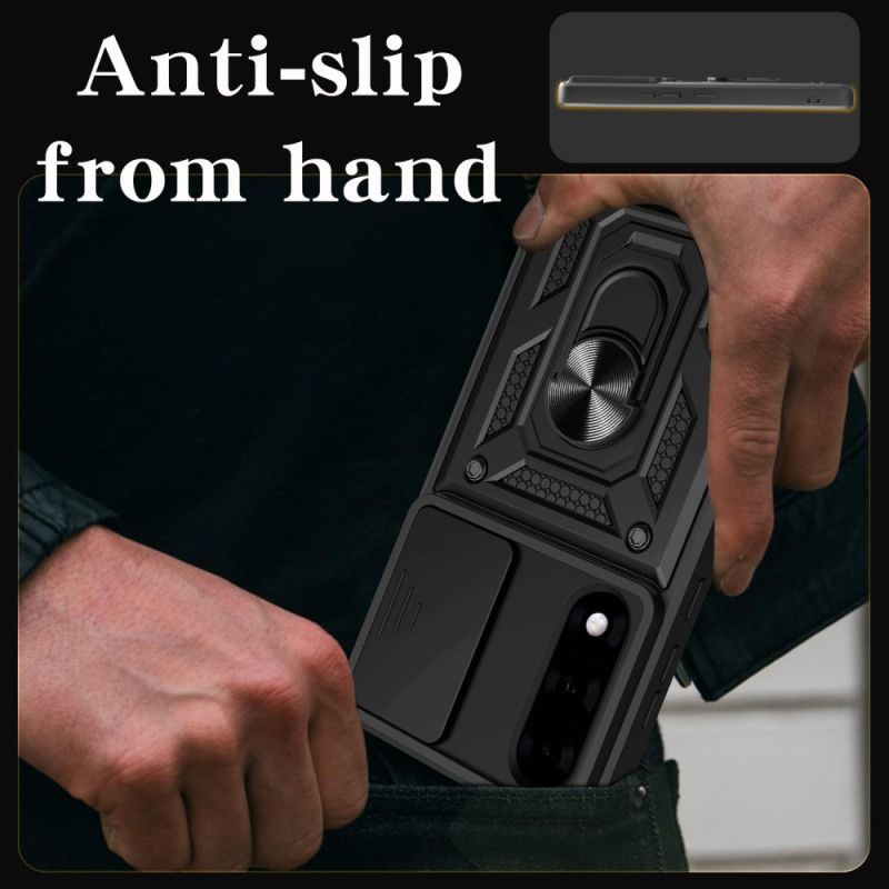 Deksel Oneplus Nord 5 Skyvedeksel Og Stativ For Kamera Beskyttelse Deksel