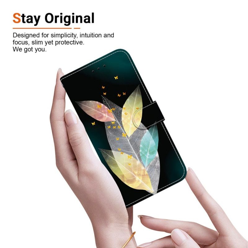 Folio Deksel Oneplus Nord 5 Fargerike Fjær