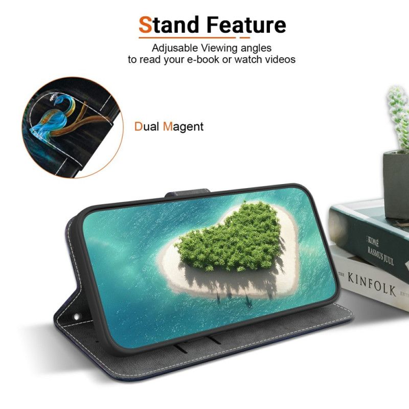 Folio Deksel Oneplus Nord 5 Påfugl