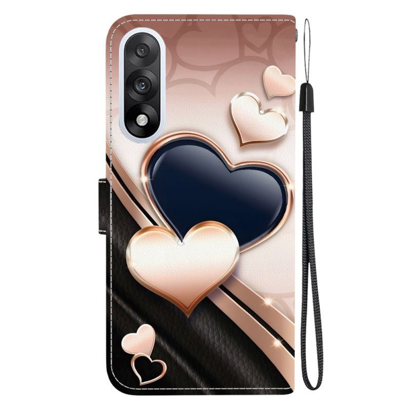 Folio Deksel Oneplus Nord 5 To Hjerter Beskyttelse Deksel