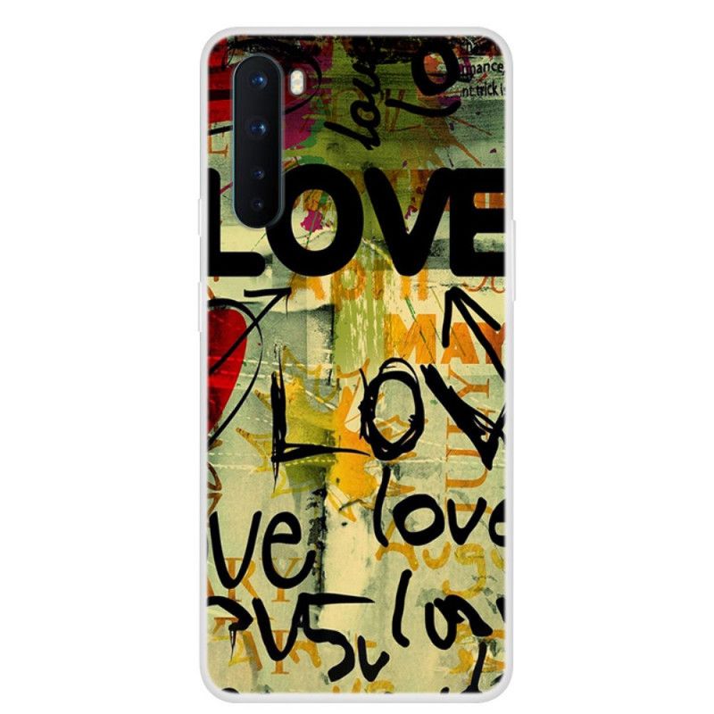 Deksel OnePlus Nord Kjærlighet Og Kjærlighet