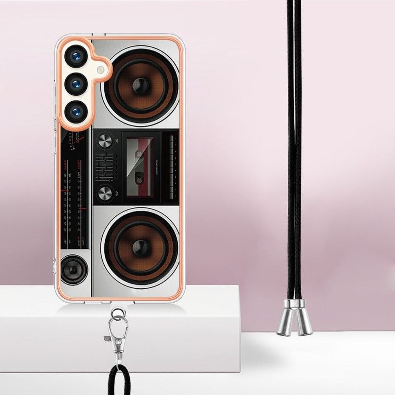 Deksel Samsung Galaxy S24 Plus 5g Vintage Radioledning