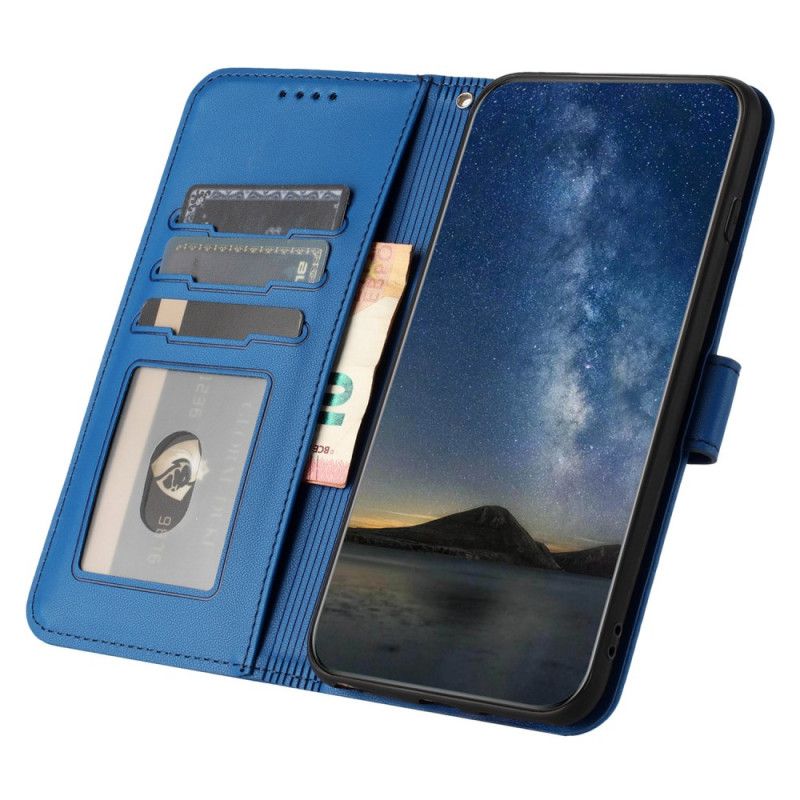 Folio Deksel Samsung Galaxy S24 Plus 5g Blonder Beskyttelse Deksel