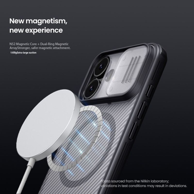 Deksel iPhone 17 Magsafe Camshield Pro-serie Nillkin