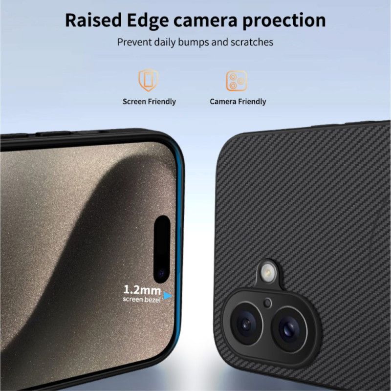Deksel iPhone 17 Magsafe-kompatibel Karbonfiber