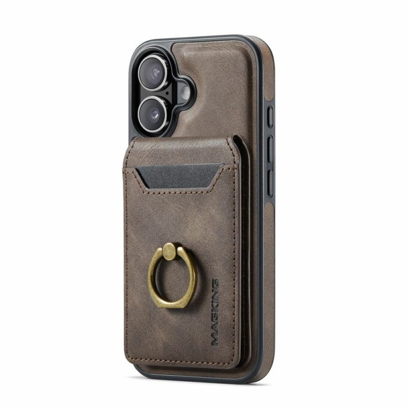 Deksel iPhone 17 Magsafe Med Rfid-kortholder Og Integrert Stativ