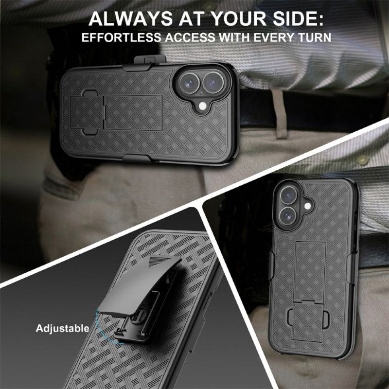 Deksel iPhone 17 Mobildeksel Skyvbar Med Støtte Og Klips