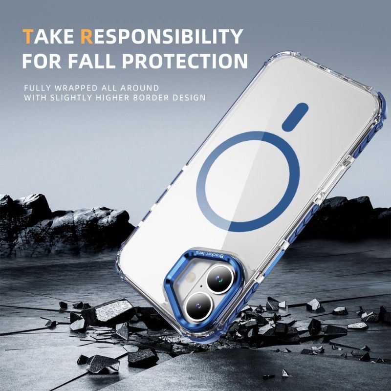 Deksel Til iPhone 17 Magsafe-kompatibel Støtte Og Linsebeskyttelse