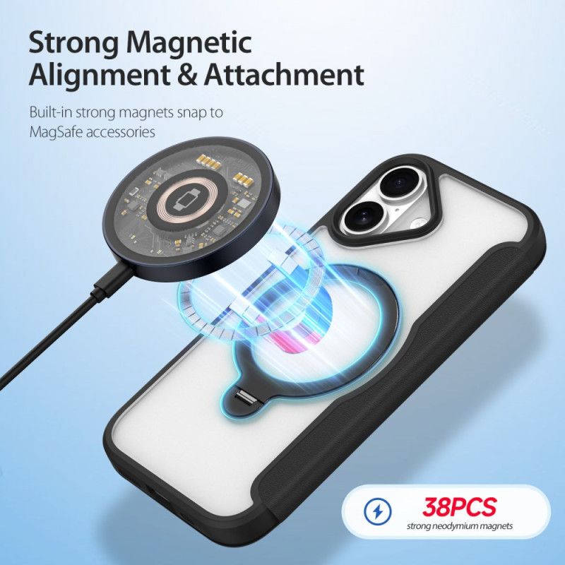 Folio Deksel iPhone 17 Magsafe Skin X Pro-serien Med Dux Ducis-stativ