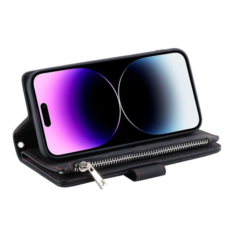 Folio Deksel iPhone 17 Premium Quiltet