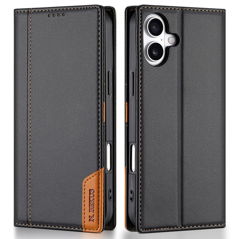 Folio Deksel iPhone 17 Rfid-blokkerende N.bekus