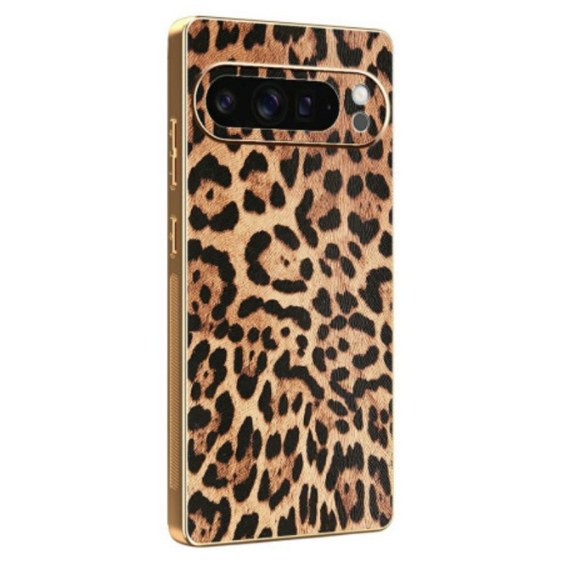 Case Etui Google Pixel 10 Pro Xl Mobildeksel Leopardmønster
