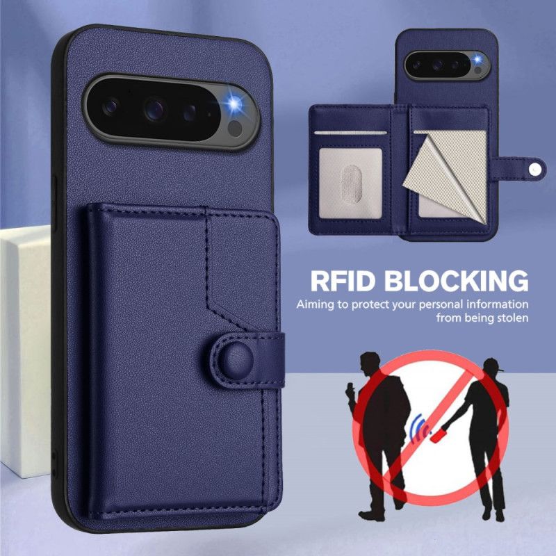 Deksel Google Pixel 10 Pro Xl Mobildeksel Rfid-kortholder Og Holder