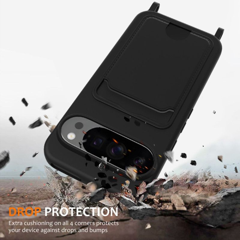 Deksel Google Pixel 10 Pro Xl Silikon Med Kortholder Beskyttelse Deksel