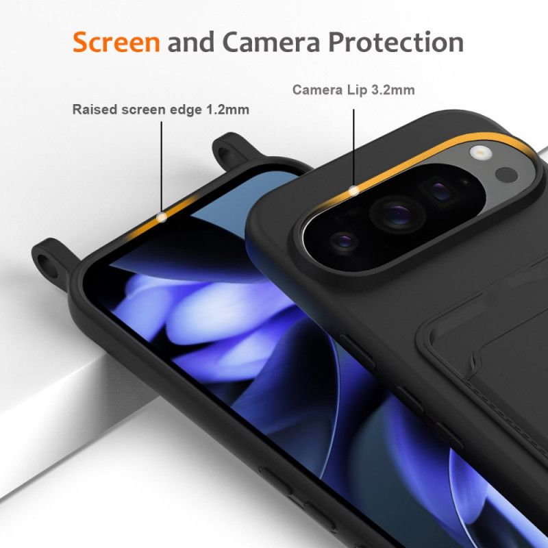 Deksel Google Pixel 10 Pro Xl Silikon Med Kortholder Beskyttelse Deksel