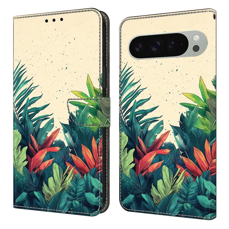 Folio Deksel Google Pixel 10 Pro Xl Blader Beskyttelse Deksel