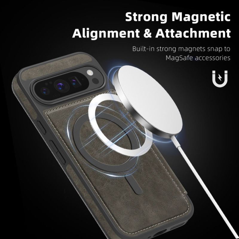 Folio Deksel Til Google Pixel 10 Pro Xl Magsafe Kompatibel Med Rfid-kortholder