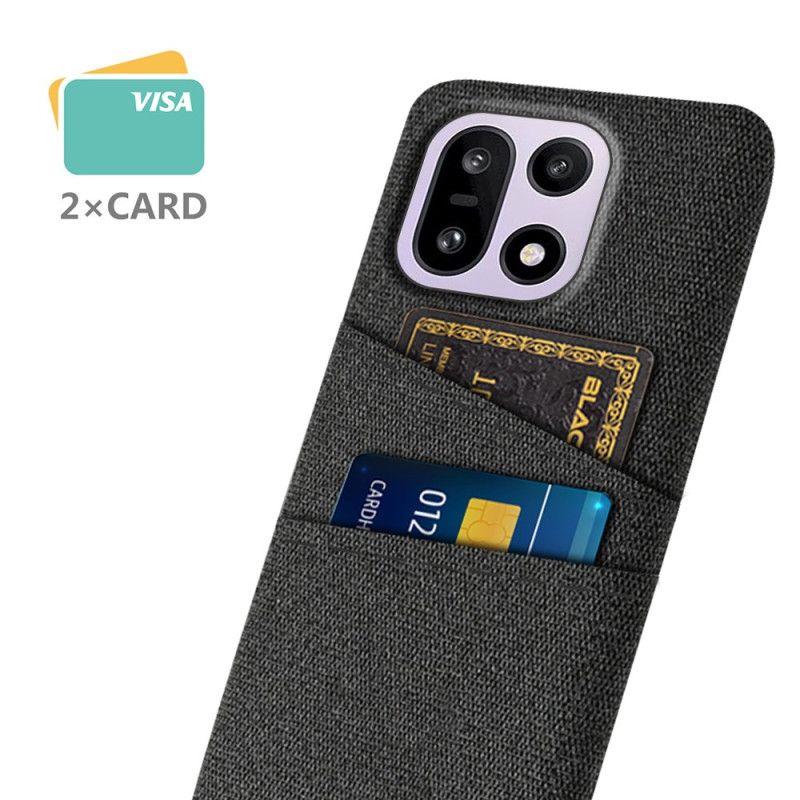 Deksel Oneplus 15 Kortholder I Stoff Beskyttelse Deksel