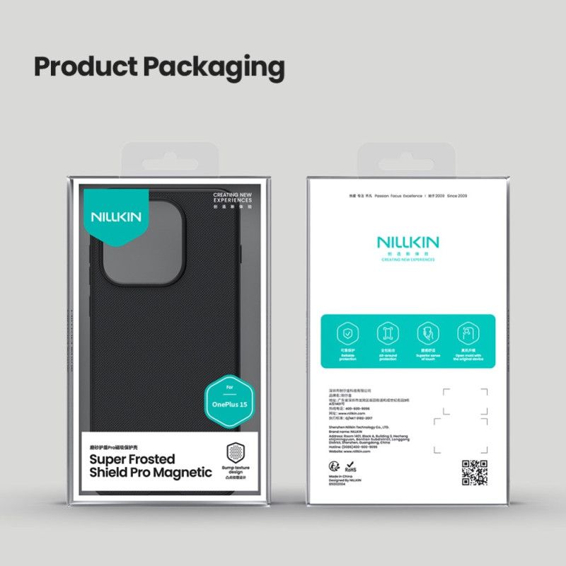 Deksel Oneplus 15 Magnetisk Frostet Skjold Pro Nillkin
