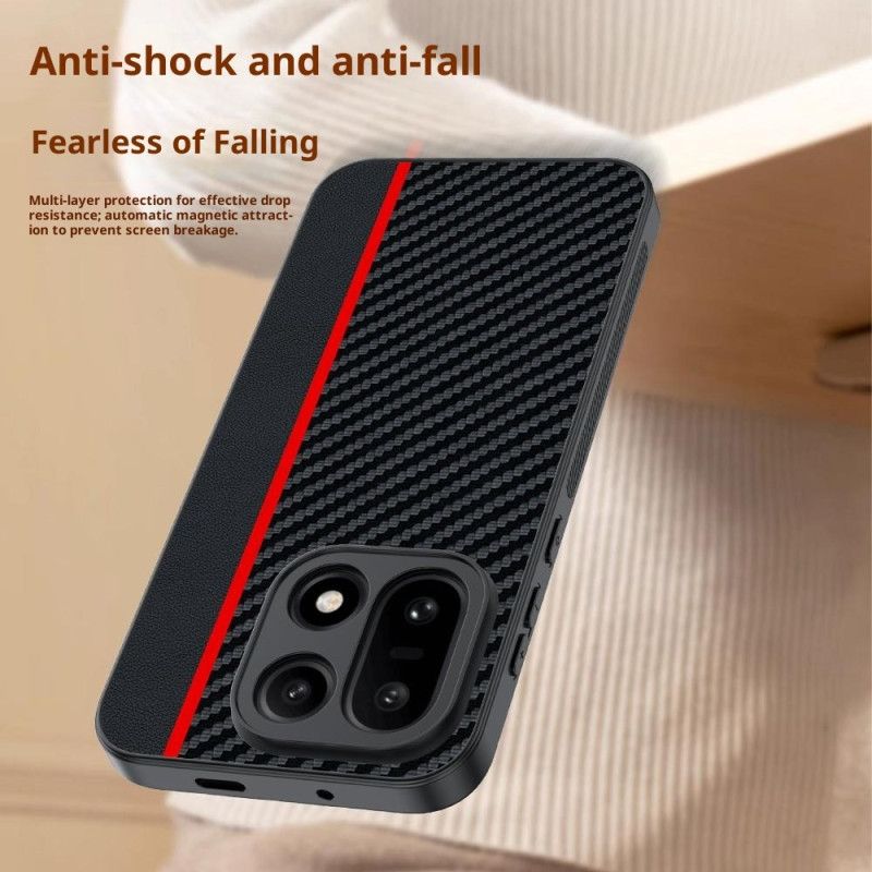 Deksel Til Oneplus 15 Karbonfibertekstur