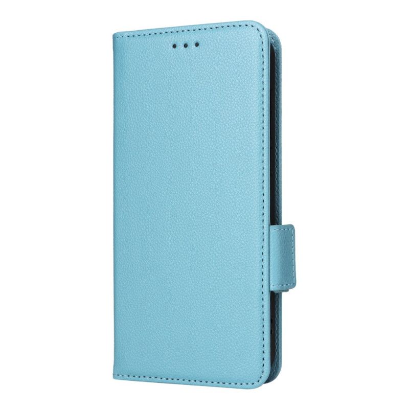 Folio Deksel Oneplus 15 Imitasjon I Skinn Med Stropp Beskyttelse Deksel