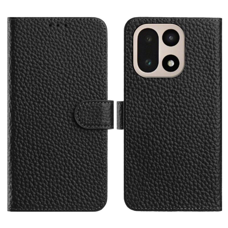 Folio Deksel Oneplus 15 Teksturert Skinn Beskyttelse Deksel