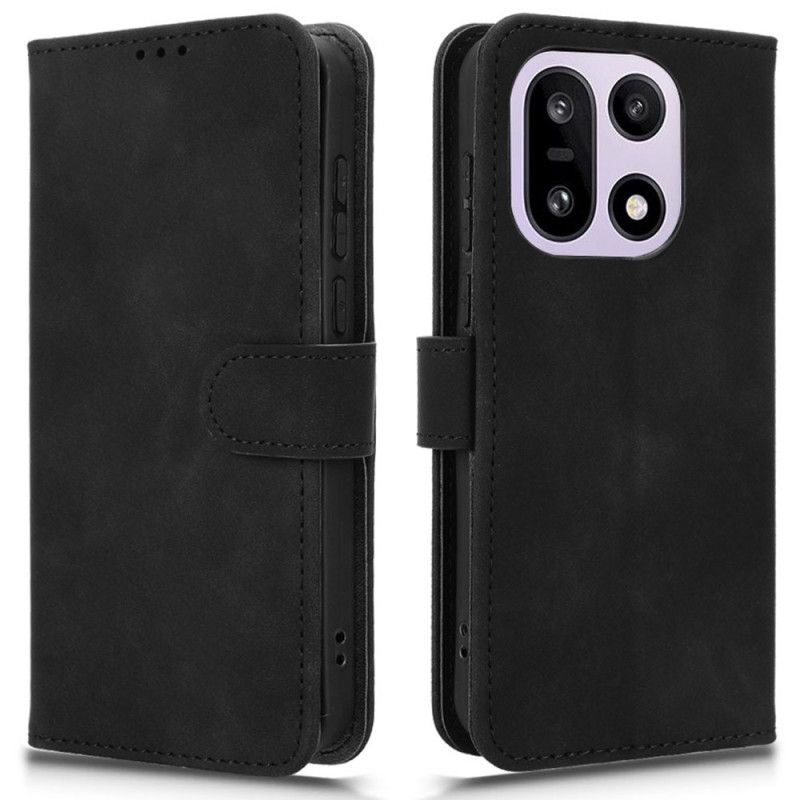 Folio Deksel Til Oneplus 15 Semsket Skinneffekt