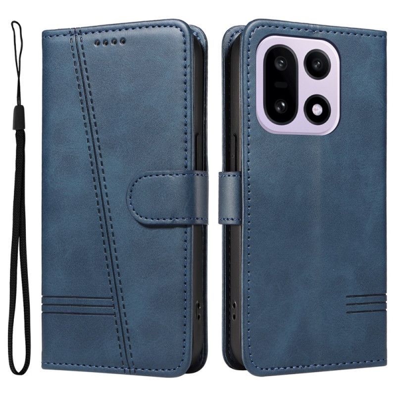 Folio Deksel Til Oneplus 15 T-designlinjer