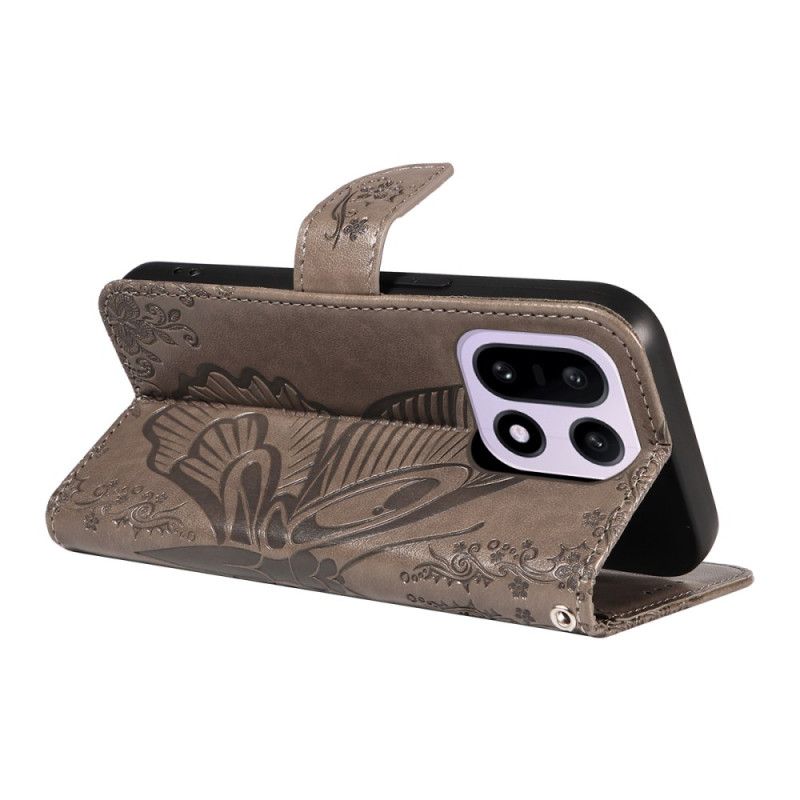 Lærdeksel Folio Deksel Oneplus 15 Grafisk Sommerfugl