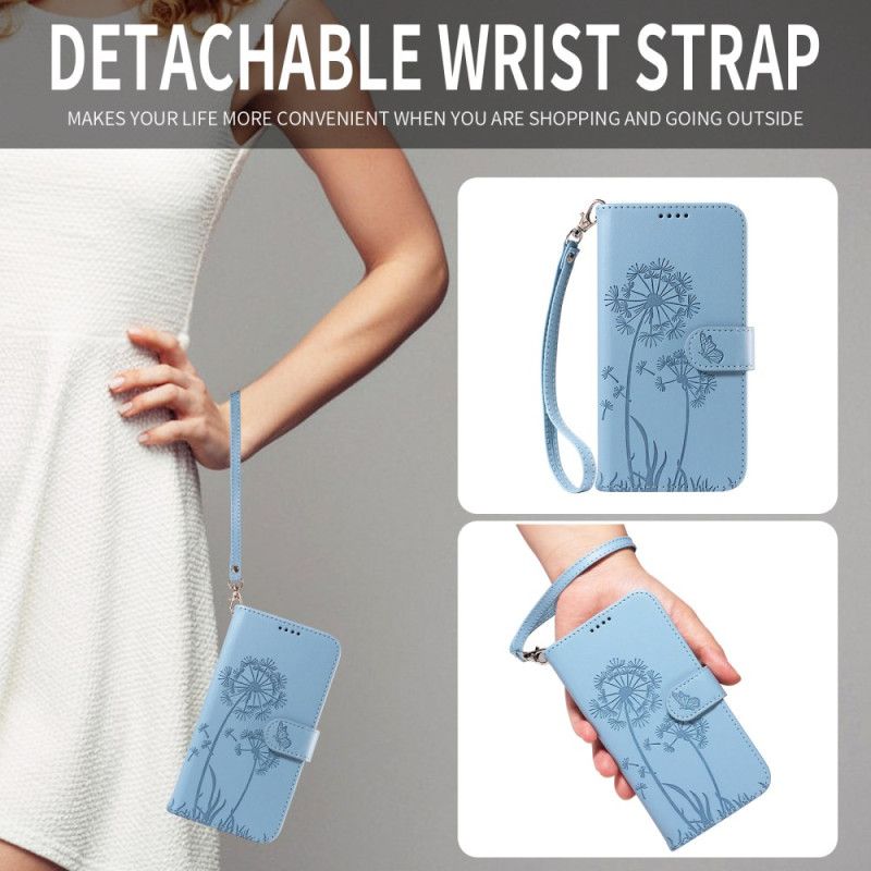 Lærdeksel Folio Deksel Oneplus 15 Mobildeksel Løvetannstropp