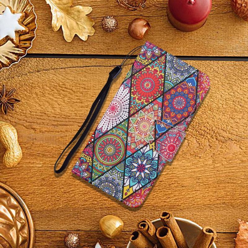 Folio Deksel Xiaomi Redmi Note 13 Pro 4g Diamanter Og Totem Beskyttelse Deksel