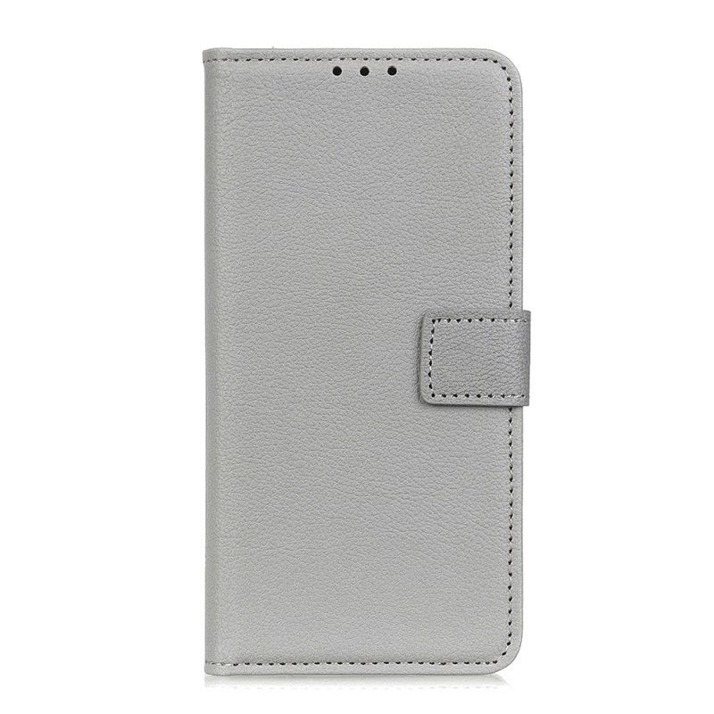 Lærdeksel Folio Deksel Sony Xperia L4 Svart Mobildeksel Strukturert Litchi