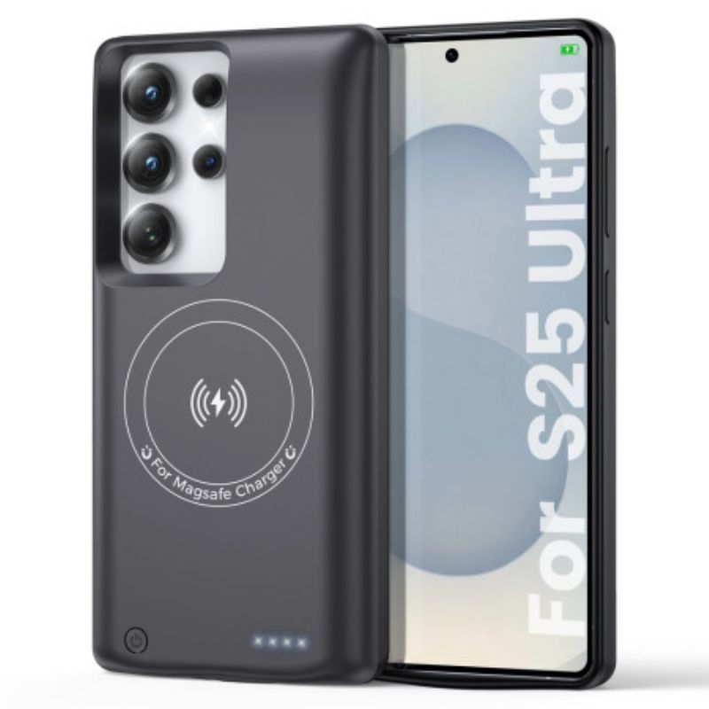 10000mah Batterideksel Til Samsung Galaxy S25 Ultra Lader Med Magnetisk Feste