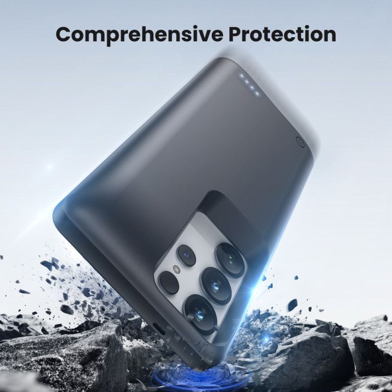 10000mah Eksternt Batterideksel Til Samsung Galaxy S25 Ultra