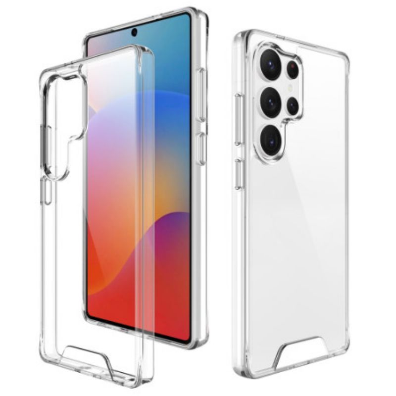 Deksel Samsung Galaxy S25 Ultra 5g Gjennomsiktig Fusion