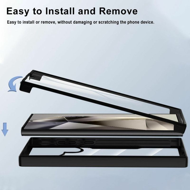 Deksel Samsung Galaxy S25 Ultra 5g Innebygd Skjermbeskytter