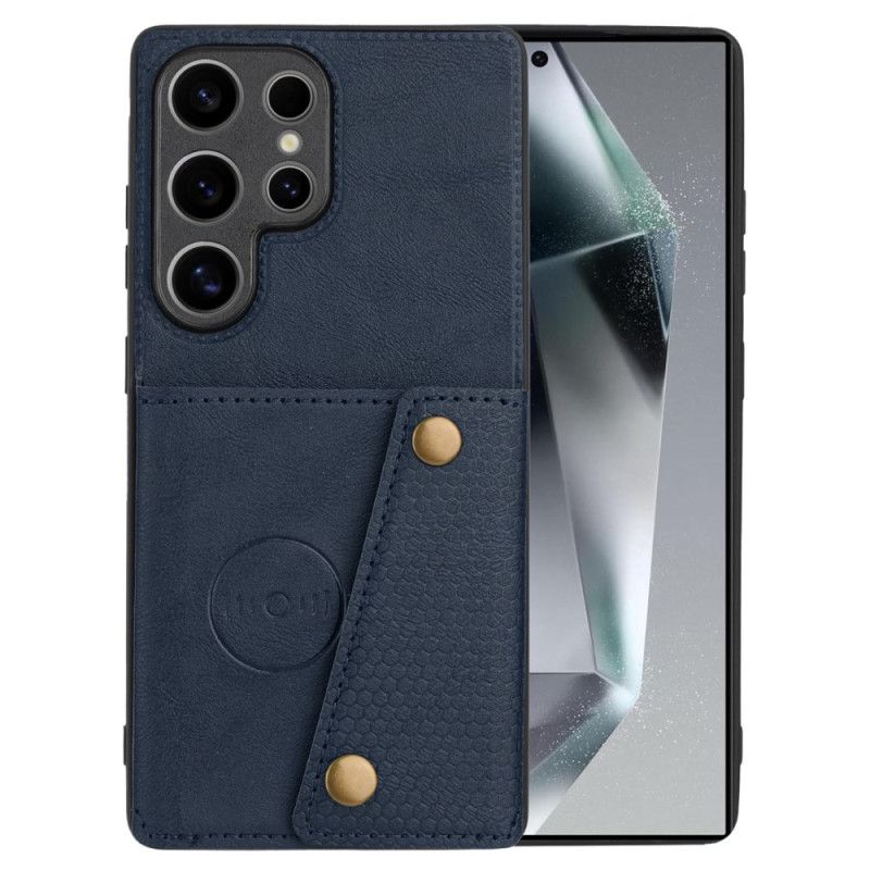 Deksel Samsung Galaxy S25 Ultra 5g Kortholder I Retrostil