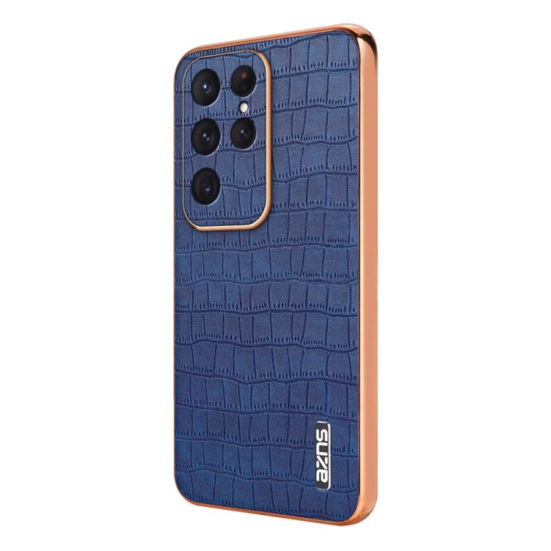 Deksel Samsung Galaxy S25 Ultra 5g Krokodilleeffekt Azns Beskyttelse Deksel