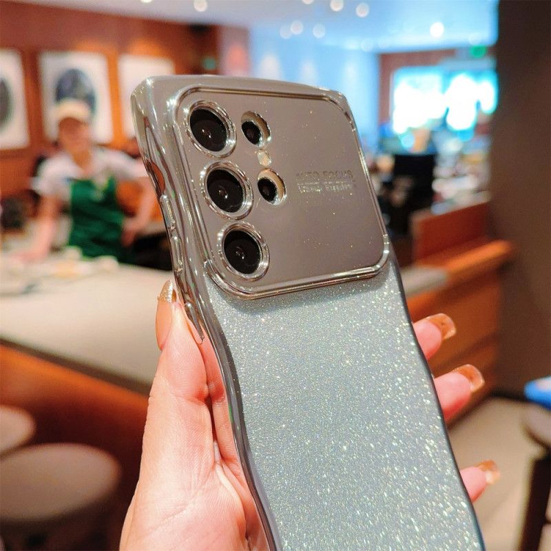 Deksel Samsung Galaxy S25 Ultra 5g Mobildeksel Glitterdesign
