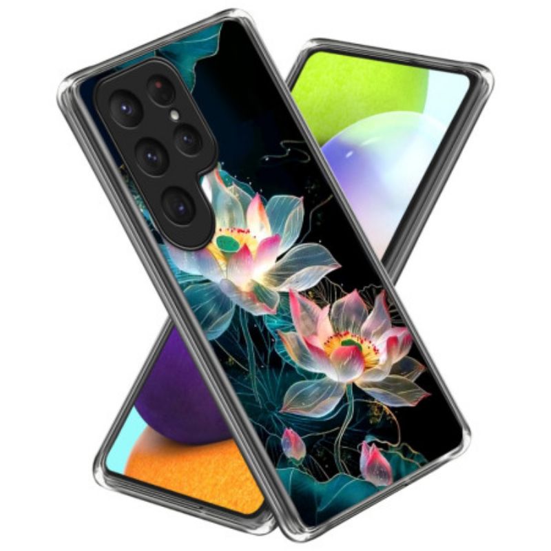 Deksel Samsung Galaxy S25 Ultra 5g Mobildeksel Krystalllotus