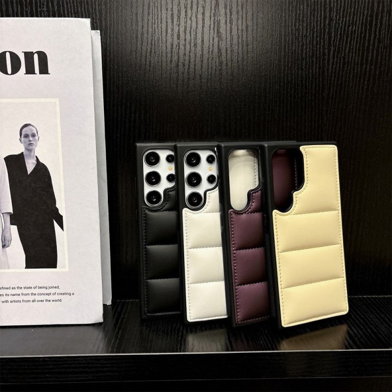 Deksel Samsung Galaxy S25 Ultra 5g Pufferjakke-stil