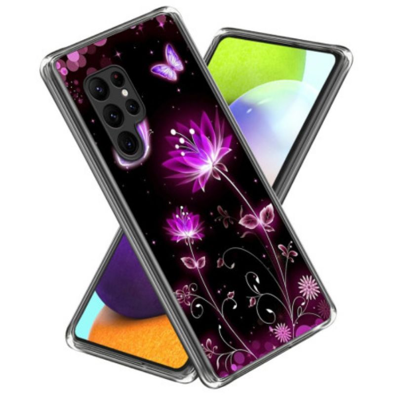 Deksel Samsung Galaxy S25 Ultra 5g Rosa Lotus